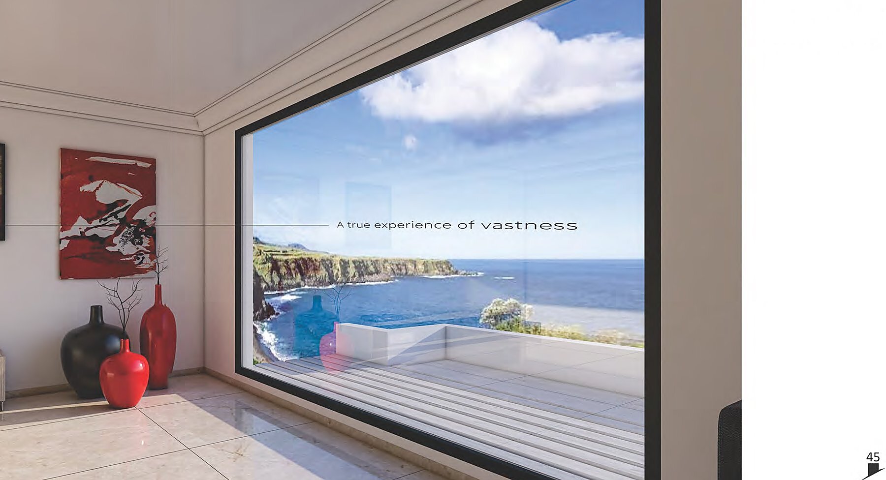 Fixed window mega screen system